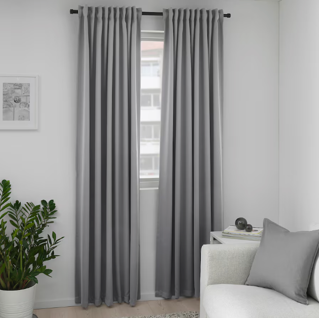 Curtain, MAJGULL, 145*300 cm, 1 Pair/month